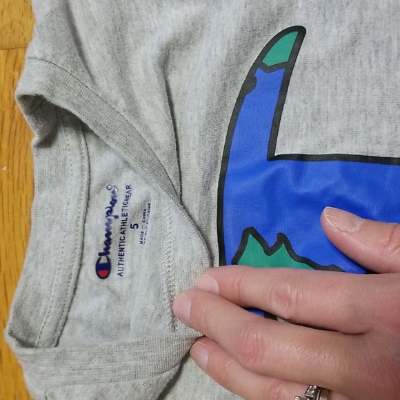 Boys Size 5 Champion Athletic Set Tshirt and Shorts - Picture 2 of 6